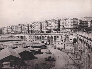 Boulevards d'Alger en 1890