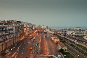 Alger à l'approche du soir