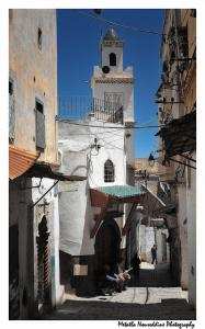 Un Quartier de la Casbah et la Mosquée  Sidi Abdellah