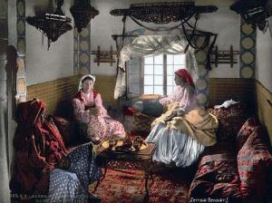 Tableau de Femmes Algéroises en 1899