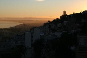 Coucher du Soleil sur Alger