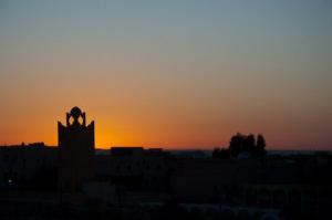 Levé de soleil sur El Oued