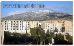 Montagnes de Khenchla sous la Neige