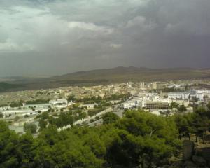 khenchela vue d'une Montagne
