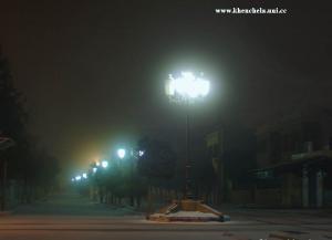 Allée menant à l'Hôpital de Khenchla