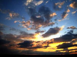 Coucher de Soleil à Yabous (Wilaya de Khenchla)