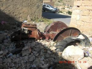 Tracteur agricole datant de la guerre (Khenchela)