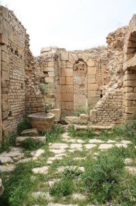 Les grands thermes de MADAURES (actuel MDAOUROUCHE). SOUK-AHRASS