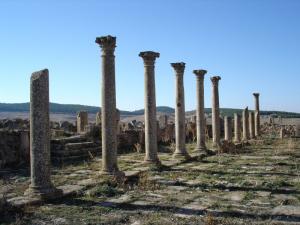 Vestiges Romains dans la commune de Mdaourouch à Souk Ahras