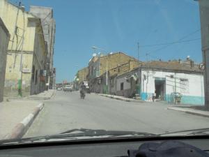 Rue Djebbar Amor au centre ville de Souk Ahras