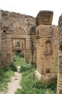 Les grands thermes de MADAURES (actuel MDAOUROUCHE). SOUK-AHRASS