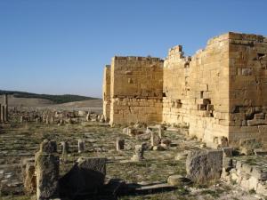 Vestiges Romains dans la commune de Mdaourouch à Souk Ahras