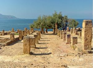 Colonnes Romaines à Tipaza