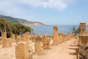 Le Cardo Maximus de la ville Romaine (Tipaza)
