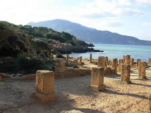 Colonnes Romaines à Tipaza