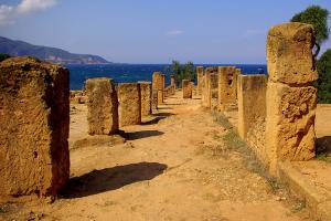 Colonnades Romaines à Tipaza