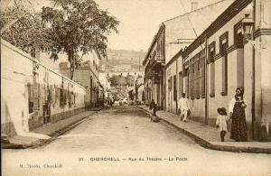 La poste de Cherchell à l'époque coloniale (Tipaza)