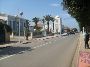 Rue principale de la Commune de Gouraya (Wilaya de Tipaza)