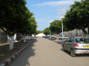 Rue à Gouraya (Wilaya de Tipaza)