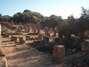 Colonnes et Fondations Romaines à Tipaza