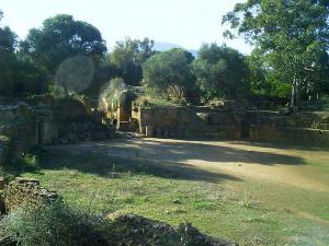 Entrée du village Romain de Tipaza