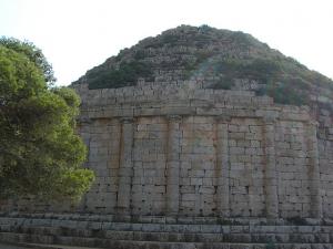 Tombeau de la Chrétienne dans la commune de Sidi Rached à Tipaza