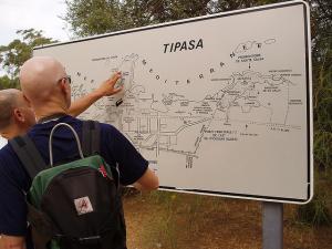 Carte touristique de Tipaza