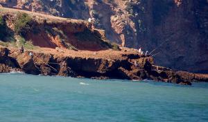 journée de Pêche sur la côte de Tipaza