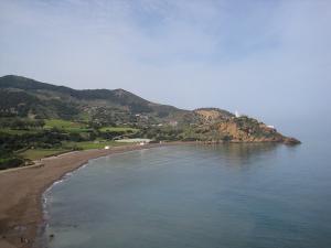 La Plage de Sidi Braham dans la commune de Gouraya à Tipaza