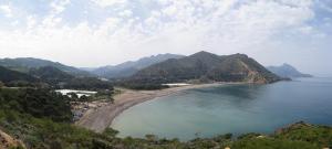 Plage de Boucheghal à Tipaza