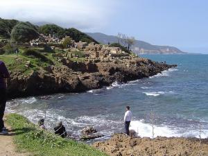 Cité Romaine e bordure de mer à Tipaza