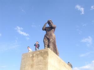 Statue du port de Tipaza