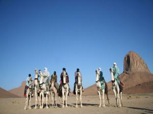 Les méharistes du désert