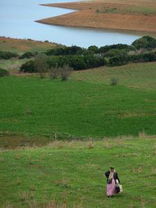 Dame agée dans les champs (Tipaza)