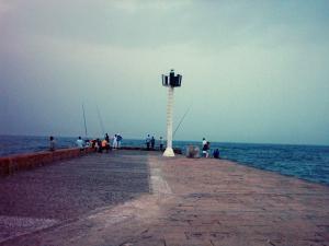 Pêche à la Ligne près du Phare de Tipaza