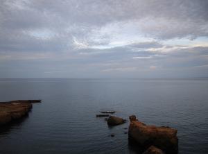 Crique de la plage de Chenoua à Tipaza