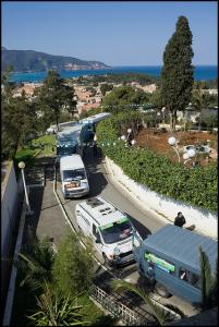 Embouteillage près de la Côte de Tipaza
