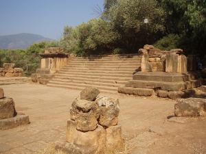 Disposition Architecturale à la Cité Romaine de Tipaza