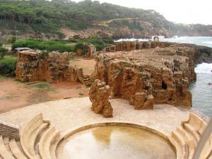 Tipaza, Estrades avec vue (Période Romaine)