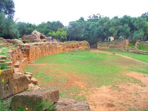Tipaza, Grande Cour Romaine