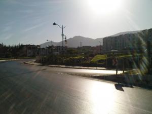 Rond Point prinicipal de la ville de Ain Defla