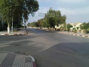 Carrefour au centre ville de Ain Defla