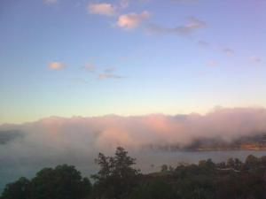 Brume sur le lac de Arib (Wilaya de Ain Defla)