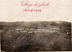 Commne de Ghrib en 1929 (Wilaya de Ain Defla)