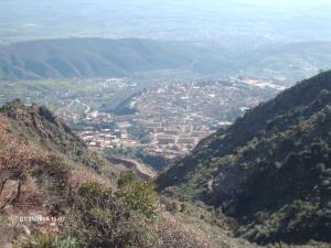 Vue de Miliana du sommet du Zaccar (Wilaya de Ain Defla)