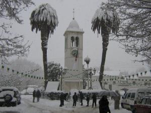 La Commune de Miliana sous la neige (Wilaya de Ain Defla)