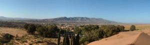 Aïn Sefra depuis la dune (Wilaya de Naama)