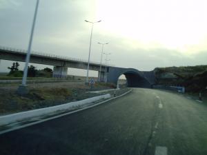 Le Pont de la Mort Ain Tolba à Ain Temouchent virage à 90°