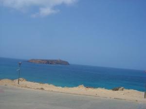 Vue est Complexe el Nabile de l'ile de Rachgoun (Ain Temouchent)