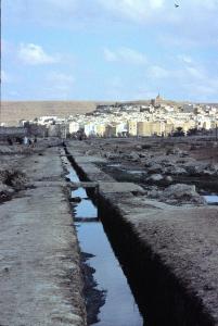 Canal d'irrigation à Ghardaia